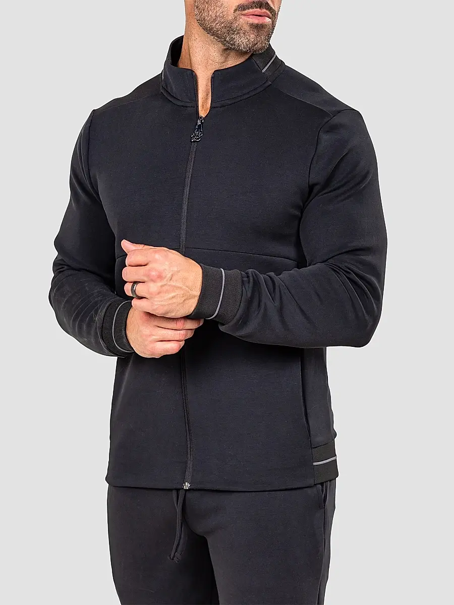 Maceoo Men's Marthyr Zip Sweater | Thumbnail 3 Maceoo Men's Marthyr Zip Sweater | Thumbnail 3