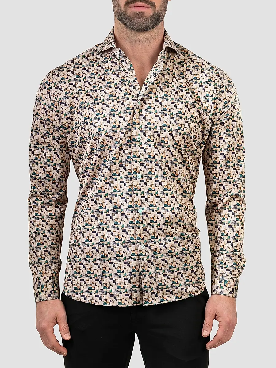 Maceoo Men's Einstein Stretch Shirt | Thumbnail 2 Maceoo Men's Einstein Stretch Shirt | Thumbnail 2