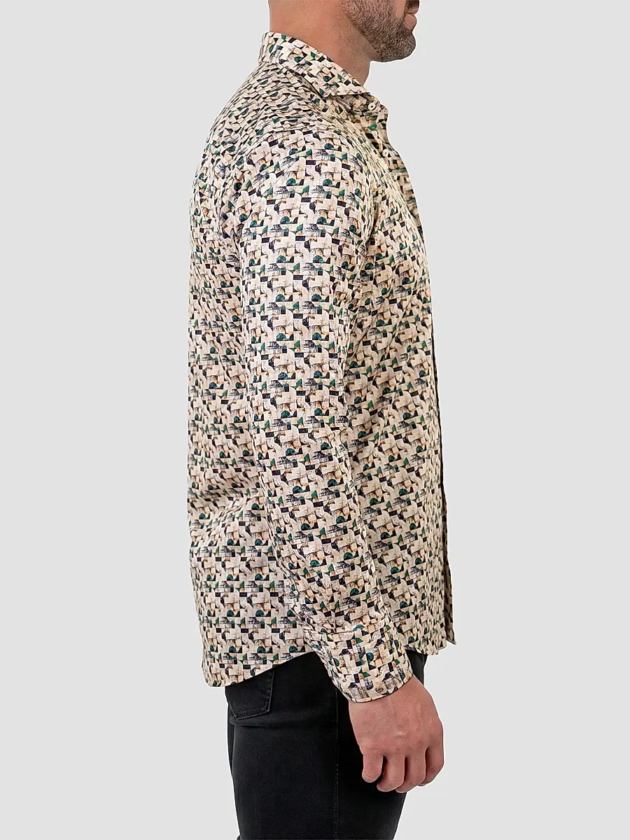 Maceoo Men's Einstein Stretch Shirt | Thumbnail 4 Maceoo Men's Einstein Stretch Shirt | Thumbnail 4