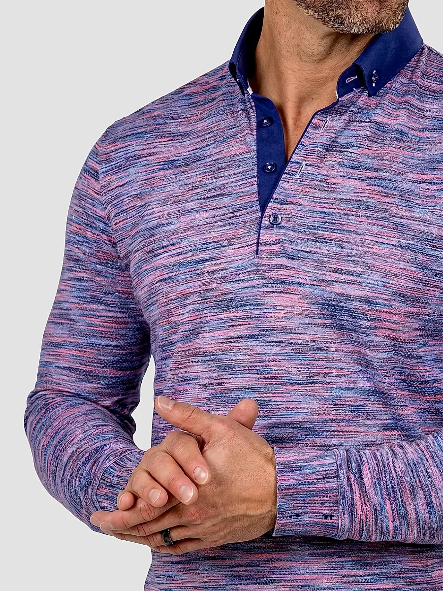 Maceoo Men's Newton Knit Polo Shirt | Thumbnail 5 Maceoo Men's Newton Knit Polo Shirt | Thumbnail 5