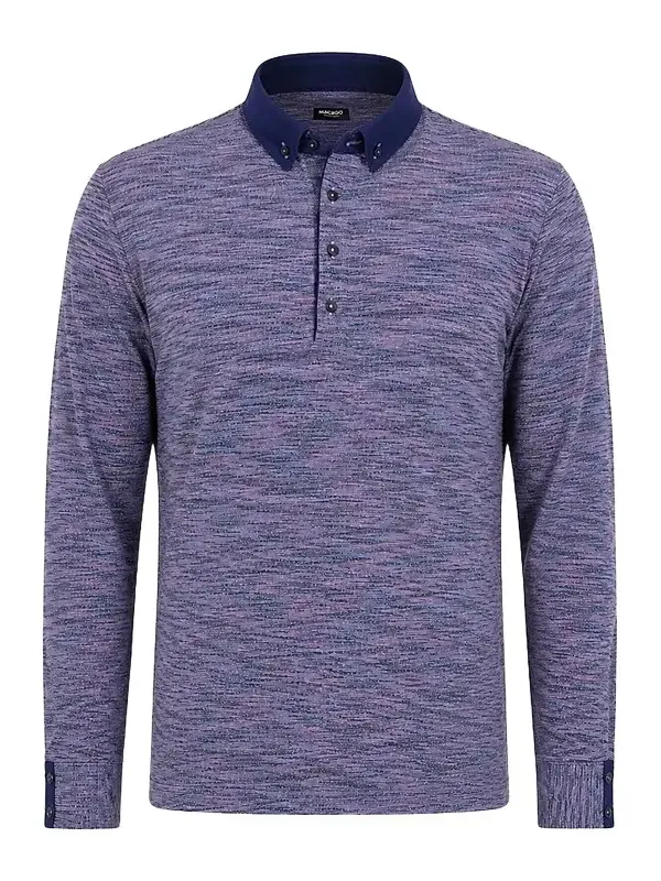 Maceoo Men's Newton Knit Polo Shirt