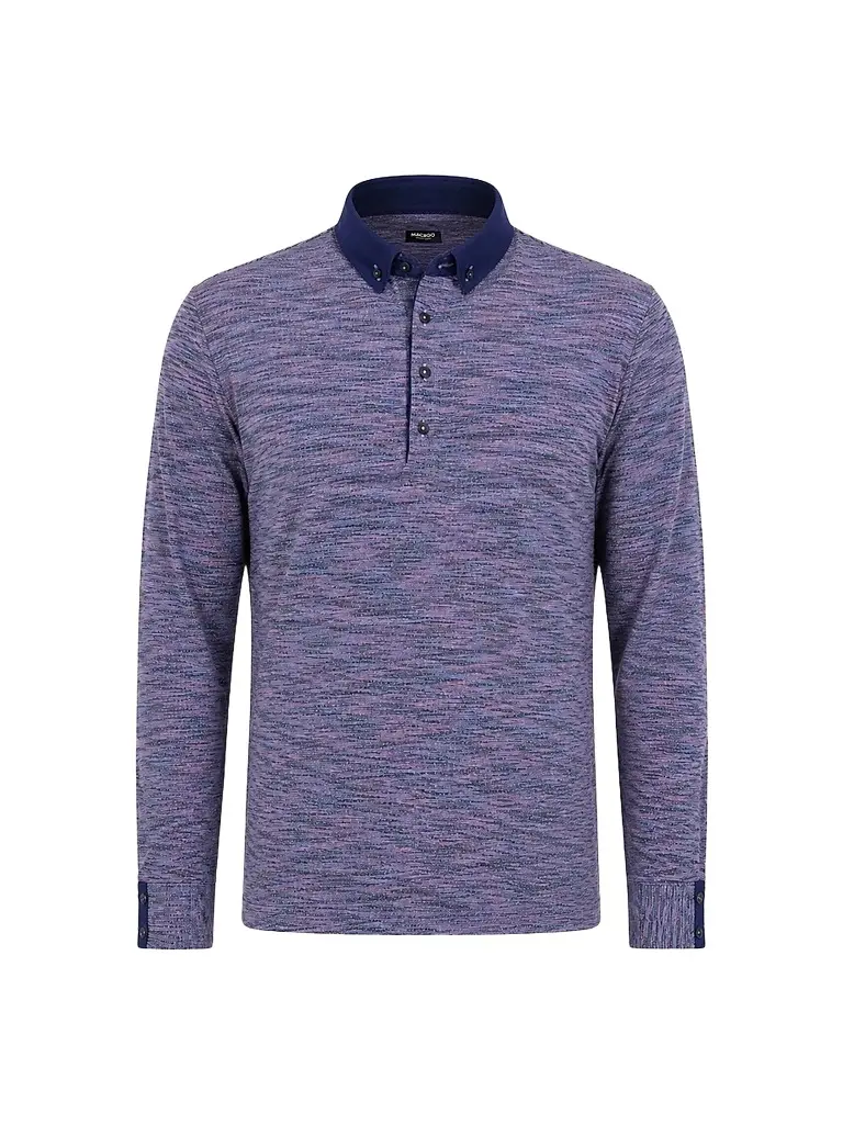 Maceoo Men's Newton Knit Polo Shirt