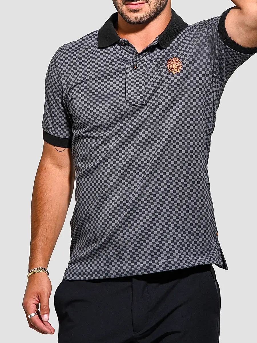 Maceoo Men's Mozart Square Tip Polo Shirt | Thumbnail 2 Maceoo Men's Mozart Square Tip Polo Shirt | Thumbnail 2