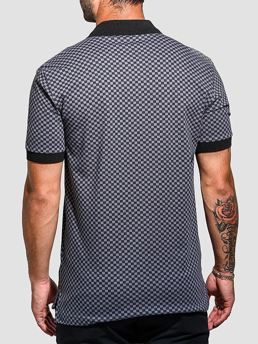 Maceoo Men's Mozart Square Tip Polo Shirt | Thumbnail 8 Maceoo Men's Mozart Square Tip Polo Shirt | Thumbnail 8