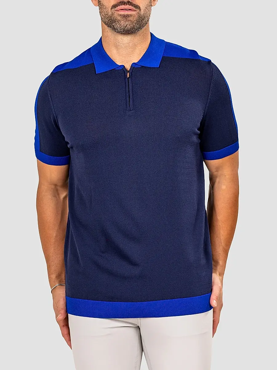 Maceoo Men's Knitted Marthyr Zip Sweater | Thumbnail 7