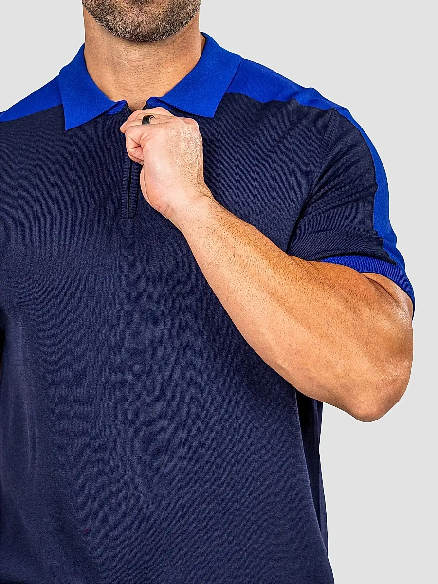Maceoo Men's Knitted Marthyr Zip Sweater | Thumbnail 8