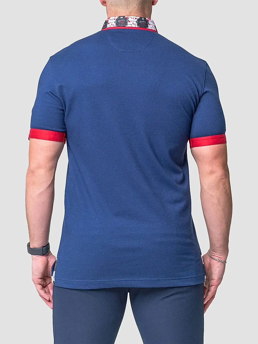 Maceoo Men's Mozart Solid Guilty Polo Shirt | Thumbnail 9 Maceoo Men's Mozart Solid Guilty Polo Shirt | Thumbnail 9