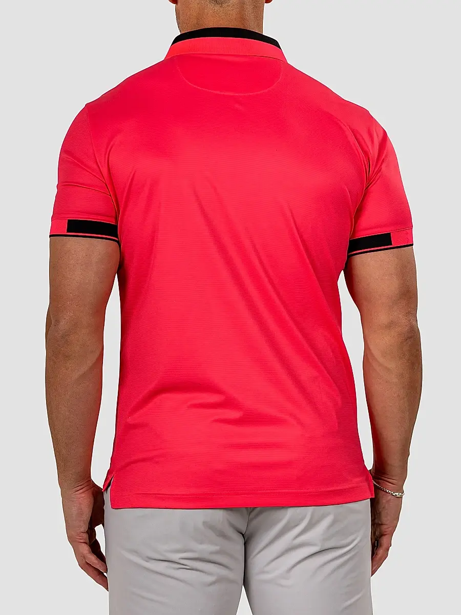 Maceoo Men's Knit Ascension Polo Shirt | Thumbnail 3 Maceoo Men's Knit Ascension Polo Shirt | Thumbnail 3