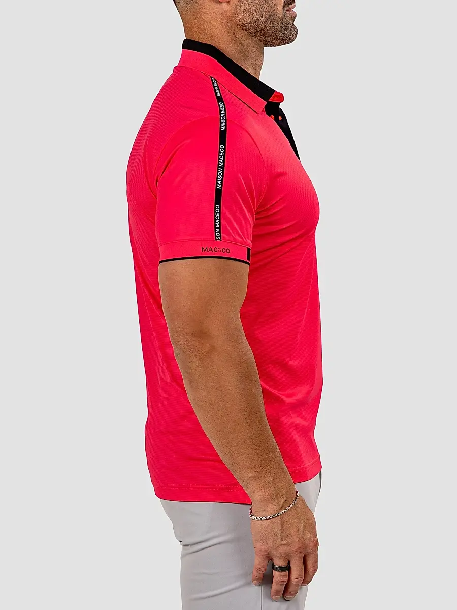 Maceoo Men's Knit Ascension Polo Shirt | Thumbnail 5 Maceoo Men's Knit Ascension Polo Shirt | Thumbnail 5