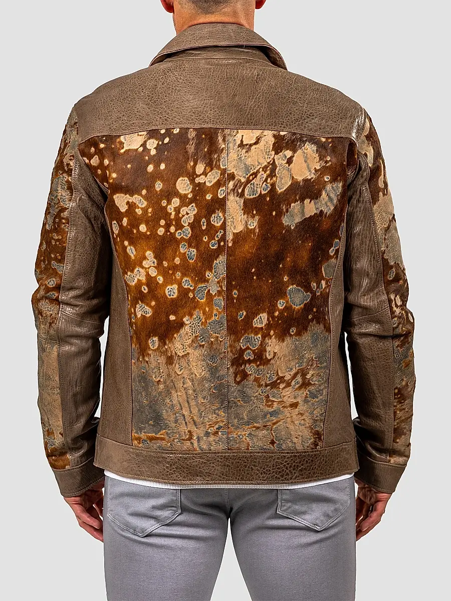 Maceoo Men's Marthyr Cowhide Jacket | Thumbnail 6 Maceoo Men's Marthyr Cowhide Jacket | Thumbnail 6