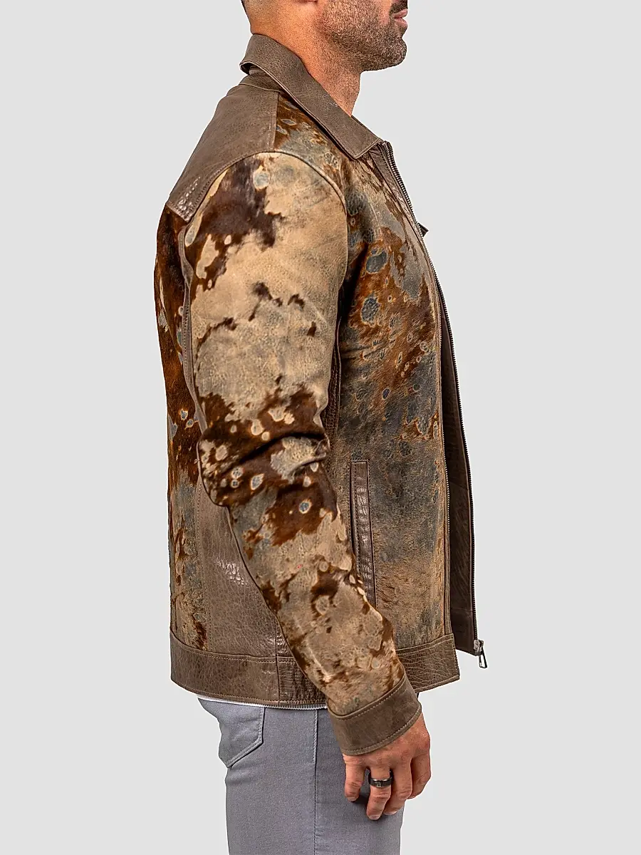 Maceoo Men's Marthyr Cowhide Jacket | Thumbnail 7 Maceoo Men's Marthyr Cowhide Jacket | Thumbnail 7