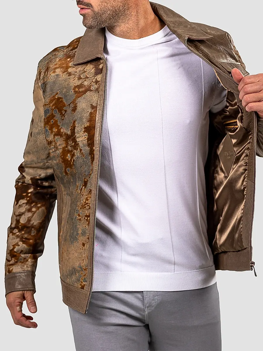 Maceoo Men's Marthyr Cowhide Jacket | Thumbnail 9 Maceoo Men's Marthyr Cowhide Jacket | Thumbnail 9