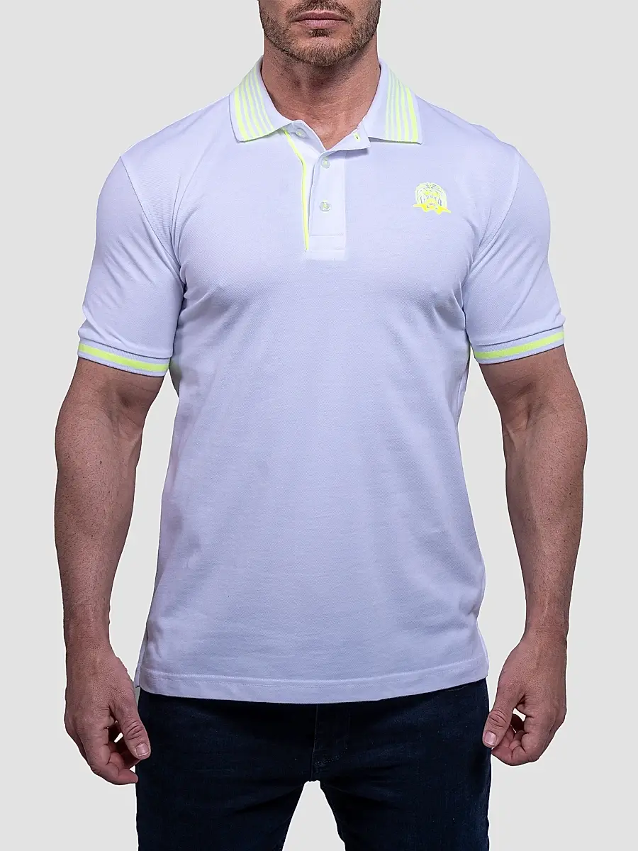 Maceoo Men's Tip Logo Polo Shirt | Thumbnail 2 Maceoo Men's Tip Logo Polo Shirt | Thumbnail 2