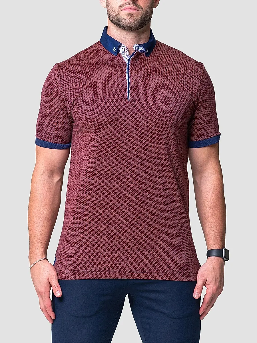 Maceoo Men's Mozart Opa Polo Shirt | Thumbnail 2 Maceoo Men's Mozart Opa Polo Shirt | Thumbnail 2