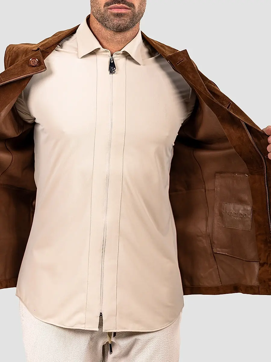 Maceoo Men's Marthyr Suede Jacket | Thumbnail 6 Maceoo Men's Marthyr Suede Jacket | Thumbnail 6