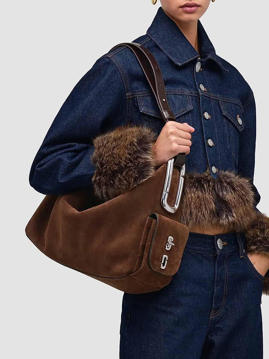 Marc Jacobs Women's Scene Large Suede Shoulder Bag | Thumbnail 2