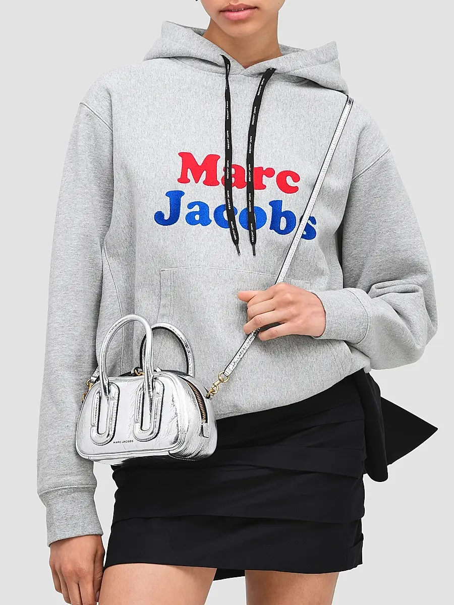 Marc Jacobs Women's Babe Metallic Micro Top Handle Crossbody Bag | Thumbnail 2 Marc Jacobs Women's Babe Metallic Micro Top Handle Crossbody Bag | Thumbnail 2