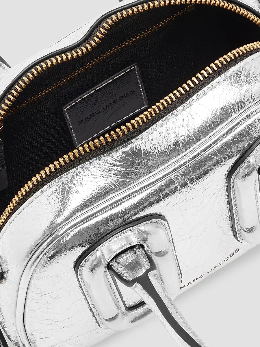 Marc Jacobs Women's Babe Metallic Micro Top Handle Crossbody Bag | Thumbnail 4 Marc Jacobs Women's Babe Metallic Micro Top Handle Crossbody Bag | Thumbnail 4
