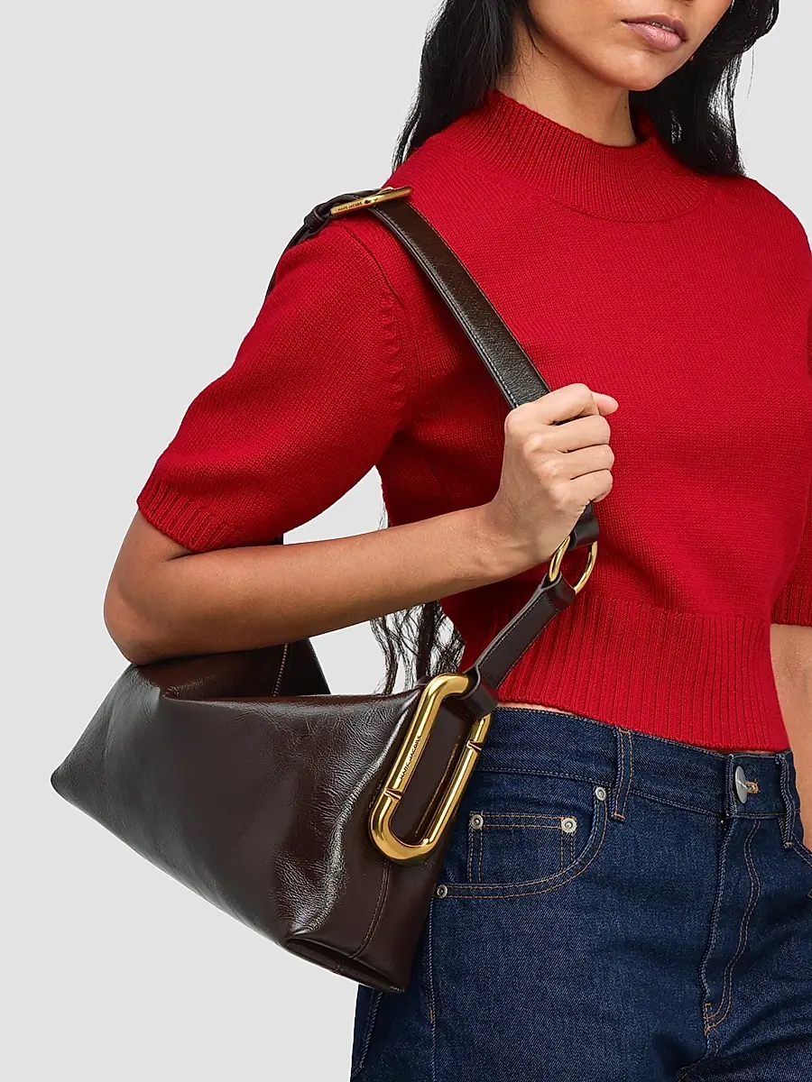 Marc Jacobs Women's Scene Large Crinkle Leather Shoulder Bag | Thumbnail 2 Marc Jacobs Women's Scene Large Crinkle Leather Shoulder Bag | Thumbnail 2