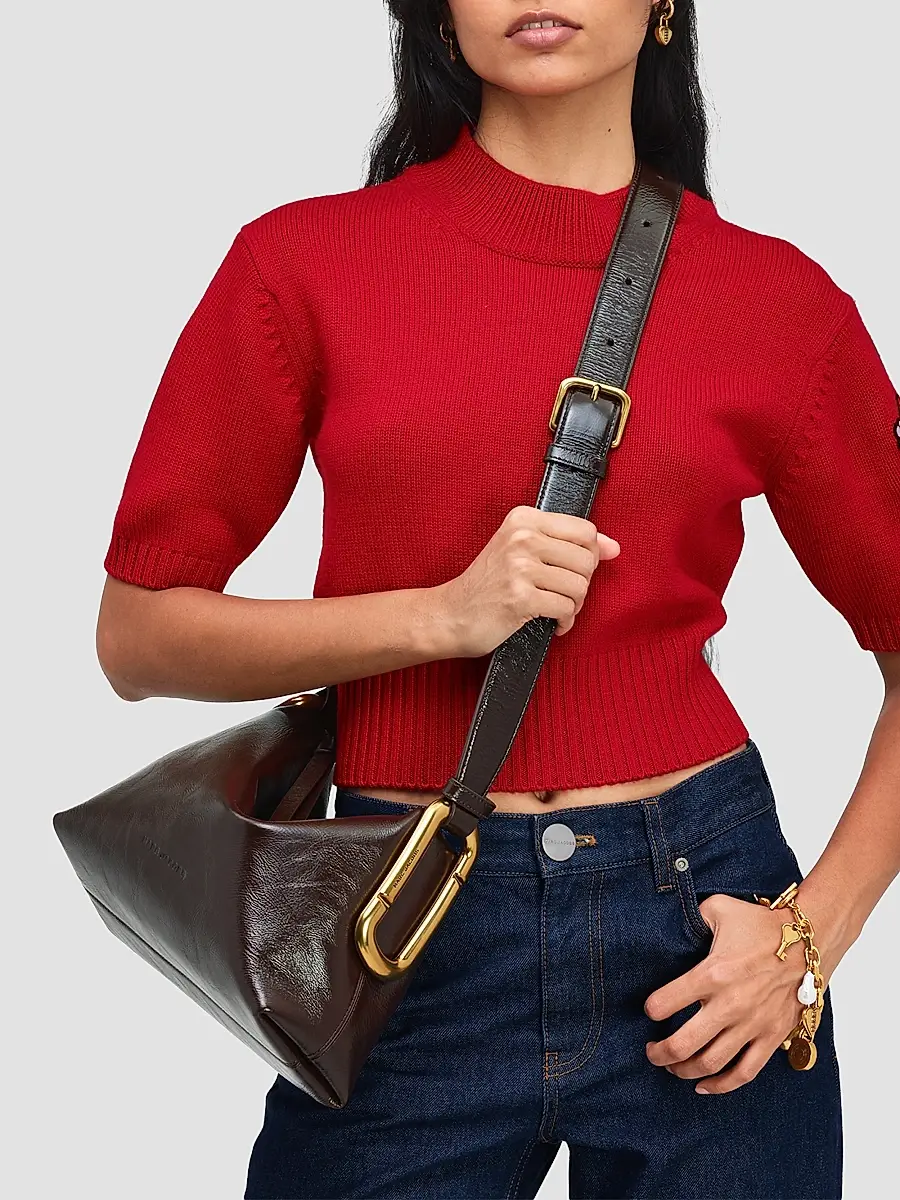Marc Jacobs Women's Scene Large Crinkle Leather Shoulder Bag | Thumbnail 3 Marc Jacobs Women's Scene Large Crinkle Leather Shoulder Bag | Thumbnail 3
