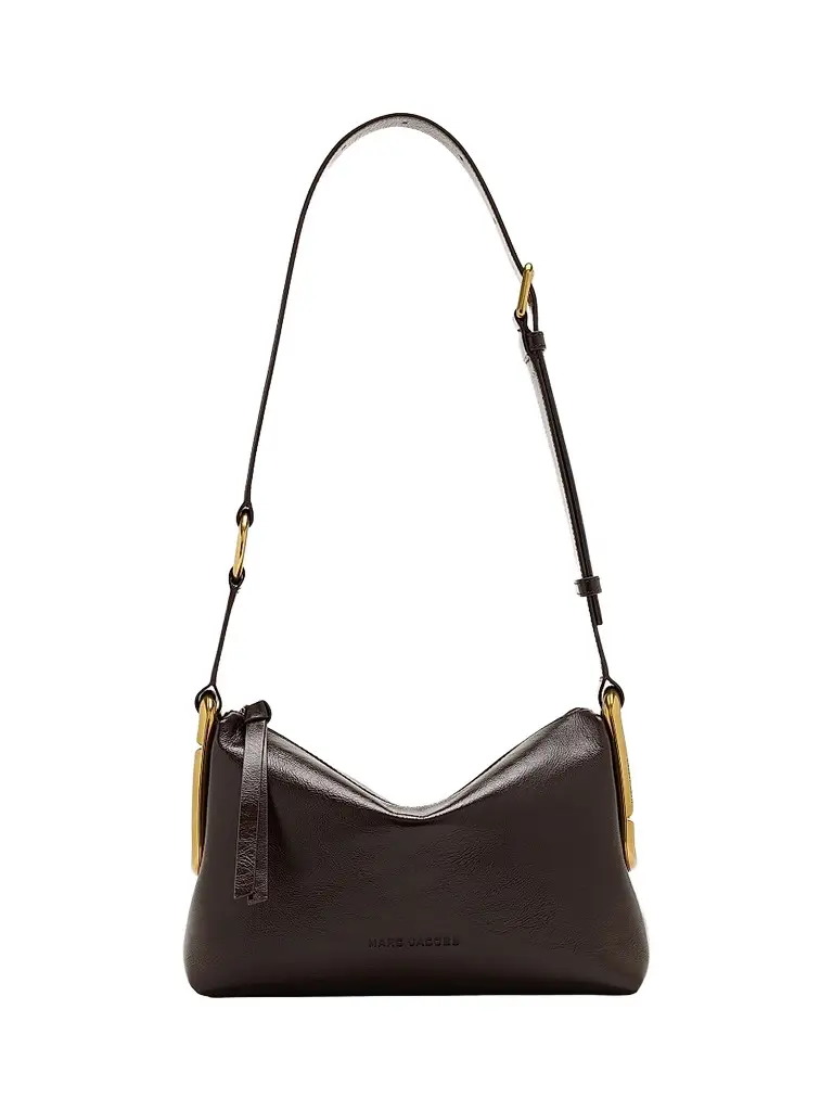 Marc Jacobs Women's Scene Crinkle Leather Shoulder Bag - Fondant | Image 1 Marc Jacobs Women's Scene Crinkle Leather Shoulder Bag - Fondant | Image 1