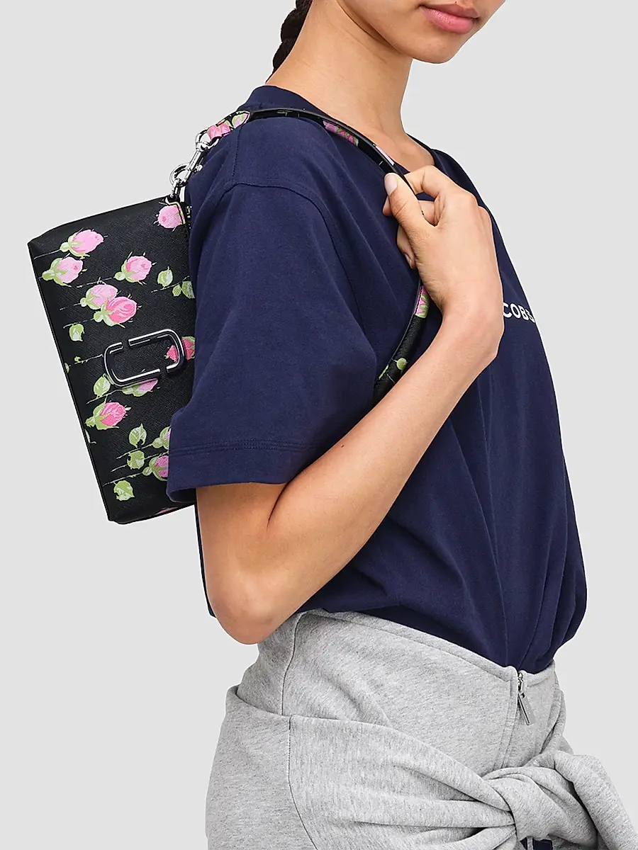 Marc Jacobs Women's The Pochette Snapshot Floral Convertible Shoulder Bag | Thumbnail 2
