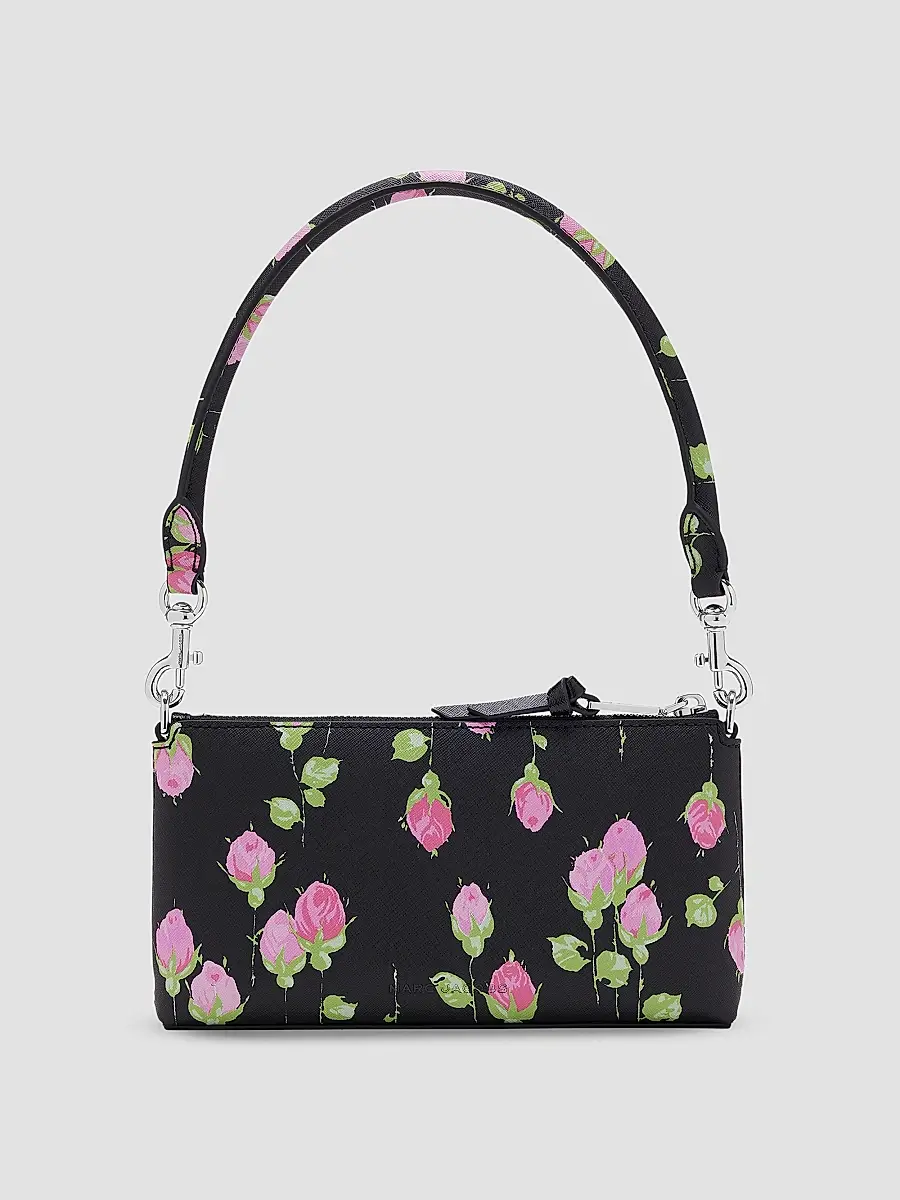 Marc Jacobs Women's The Pochette Snapshot Floral Convertible Shoulder Bag | Thumbnail 4