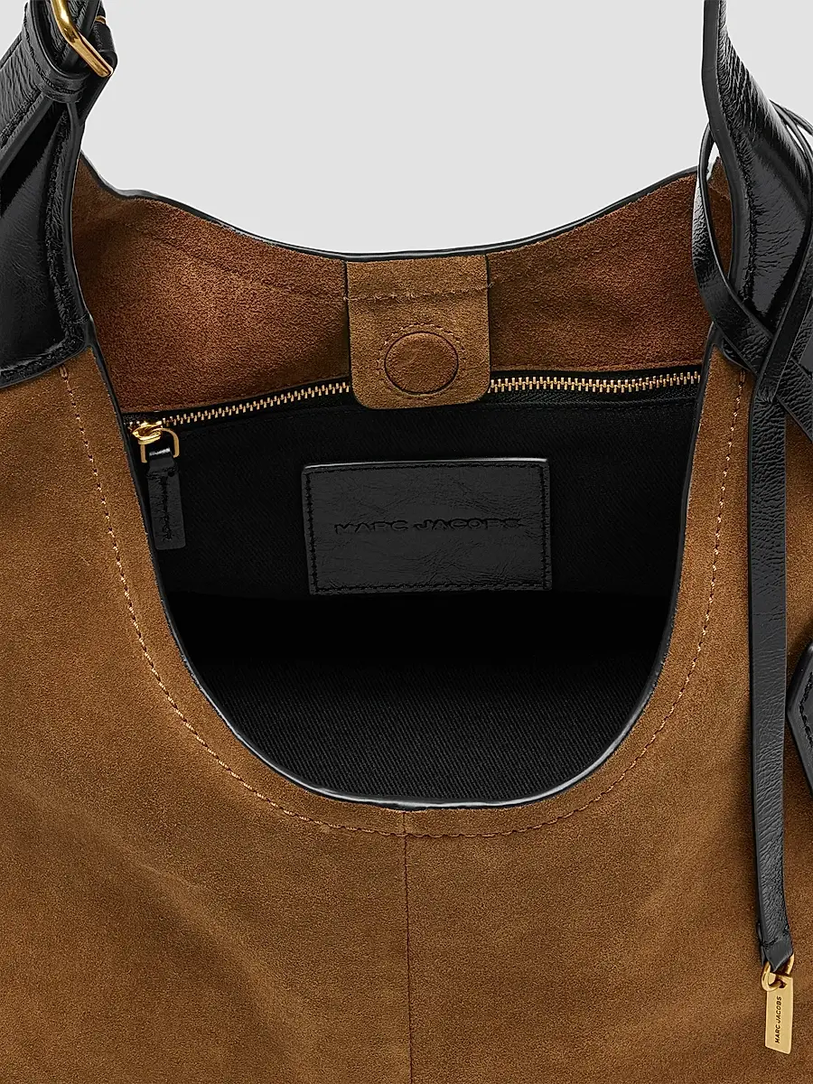 Marc Jacobs Women's Suede Belted Sack Bag | Thumbnail 4