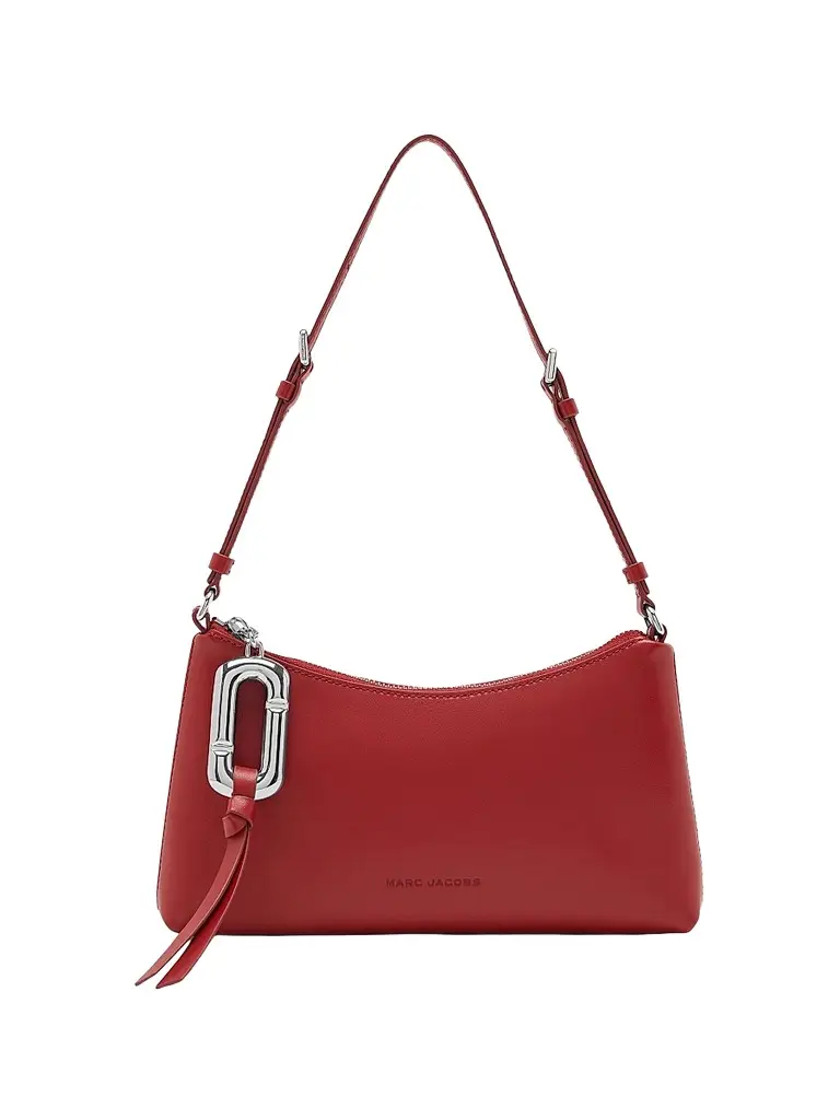 Marc Jacobs Women's The Pouch Scene Mini Convertible Bag - Crimson | Image 1 Marc Jacobs Women's The Pouch Scene Mini Convertible Bag - Crimson | Image 1