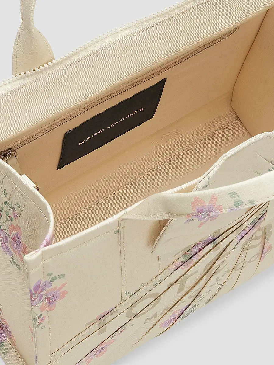 Marc Jacobs Women's Floral Canvas Medium Tote Bag | Thumbnail 4 Marc Jacobs Women's Floral Canvas Medium Tote Bag | Thumbnail 4