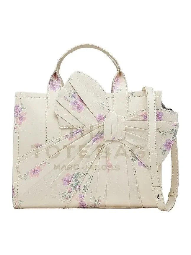 Women's Floral Canvas Medium Tote Bag Women's Floral Canvas Medium Tote Bag
