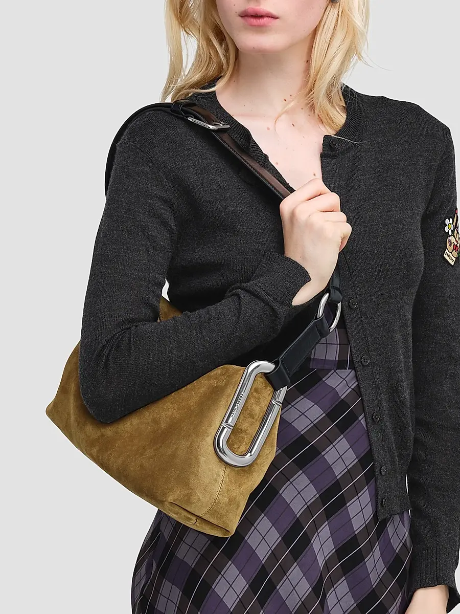 Marc Jacobs Women's Scene Suede Medium Shoulder Bag | Thumbnail 2 Marc Jacobs Women's Scene Suede Medium Shoulder Bag | Thumbnail 2