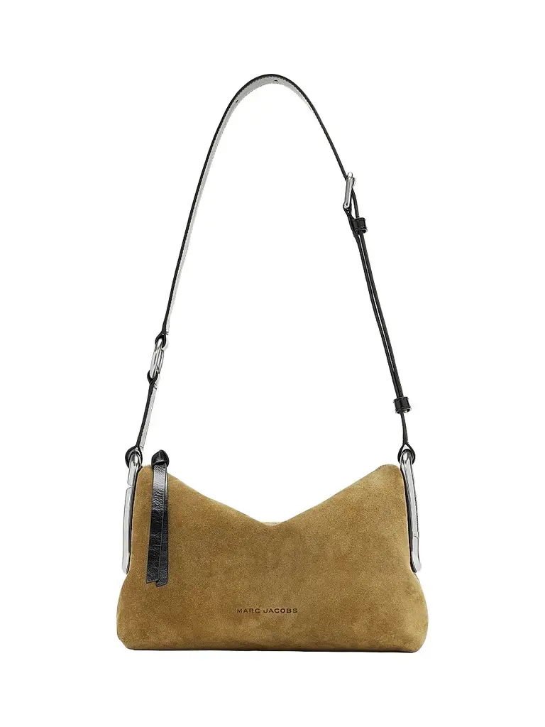 Marc Jacobs Women's Scene Suede Shoulder Bag - Hazelnut | Image 1 Marc Jacobs Women's Scene Suede Shoulder Bag - Hazelnut | Image 1