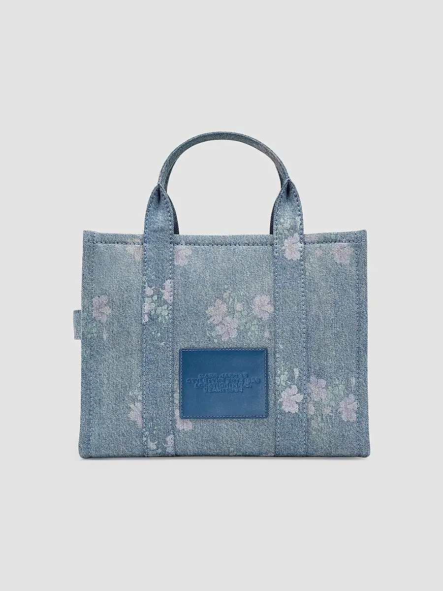 Marc Jacobs Women's The Medium Antique Floral Denim Tote Bag | Thumbnail 3 Marc Jacobs Women's The Medium Antique Floral Denim Tote Bag | Thumbnail 3