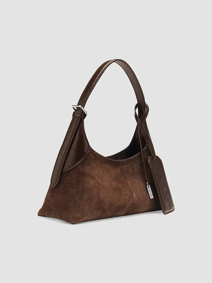 Marc Jacobs Women's Small Belted Sack Suede Shoulder Bag | Thumbnail 5 Marc Jacobs Women's Small Belted Sack Suede Shoulder Bag | Thumbnail 5