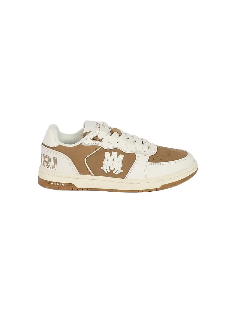 Amiri Women's Newport Leather Low-Top Sneakers - Fossil | Image 1 Amiri Women's Newport Leather Low-Top Sneakers - Fossil | Image 1