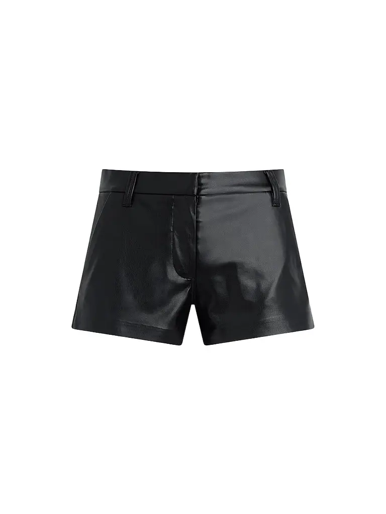 Joe's Jeans Women's Faux Leather Mini Shorts