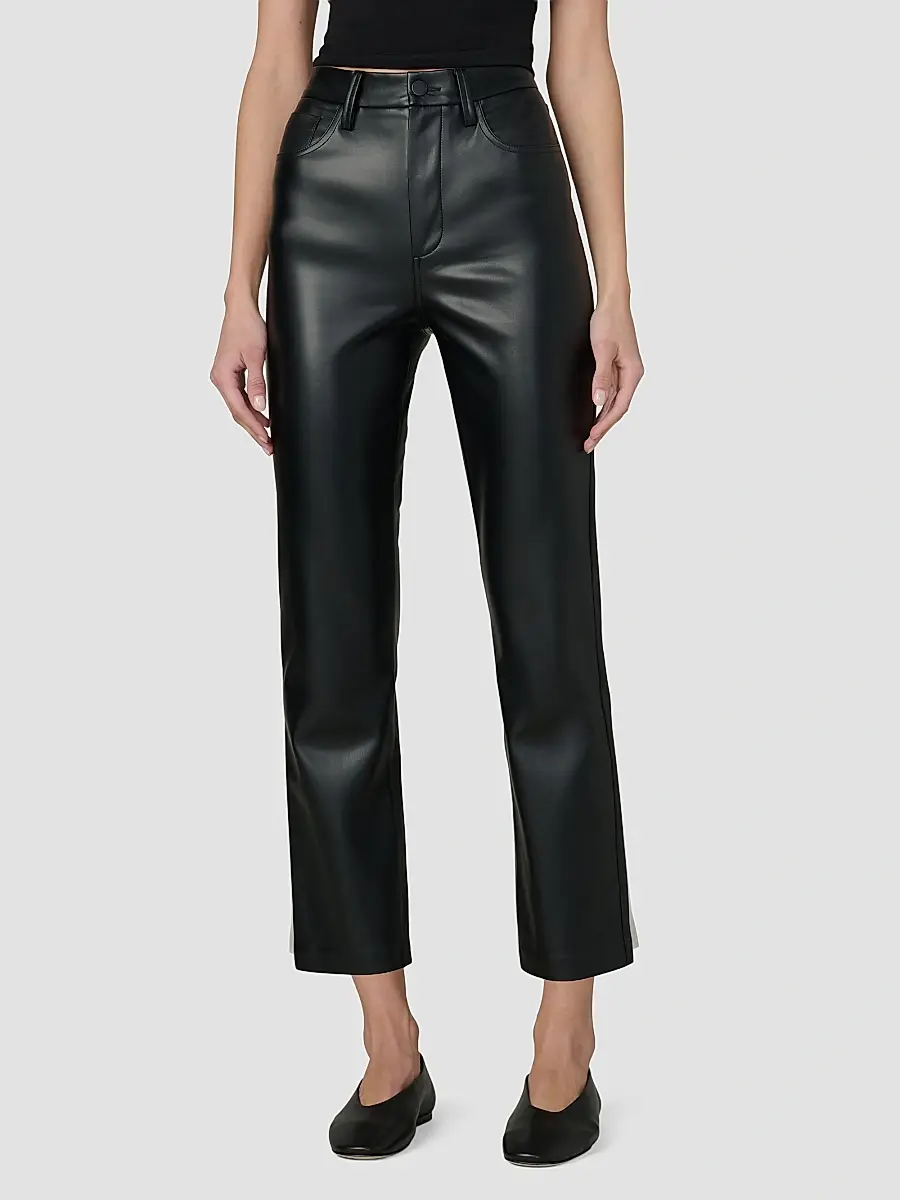 Joe's Jeans Women's The Lyra Slim Faux Leather Pants | Thumbnail 4 Joe's Jeans Women's The Lyra Slim Faux Leather Pants | Thumbnail 4