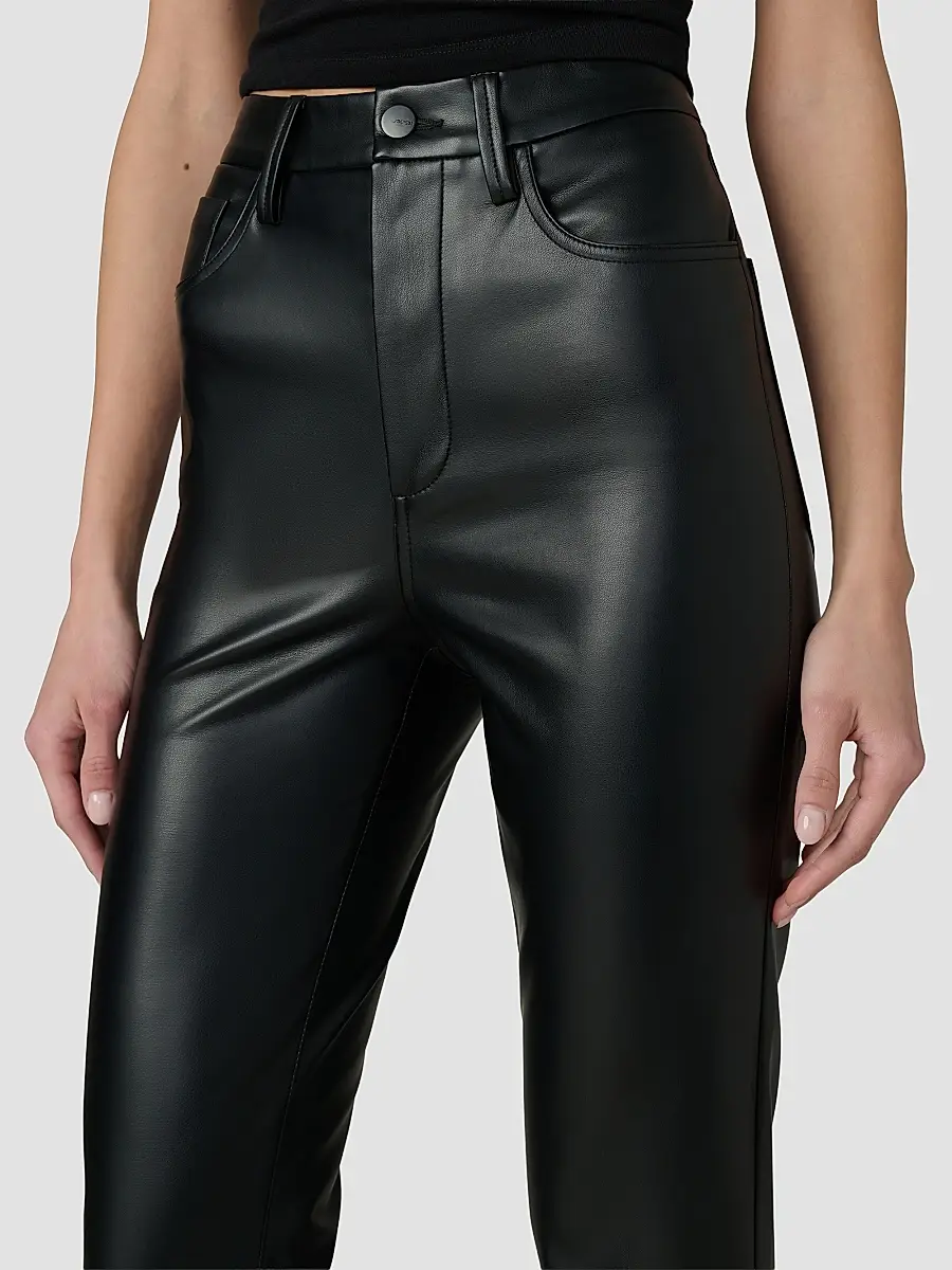 Joe's Jeans Women's The Lyra Slim Faux Leather Pants | Thumbnail 5 Joe's Jeans Women's The Lyra Slim Faux Leather Pants | Thumbnail 5
