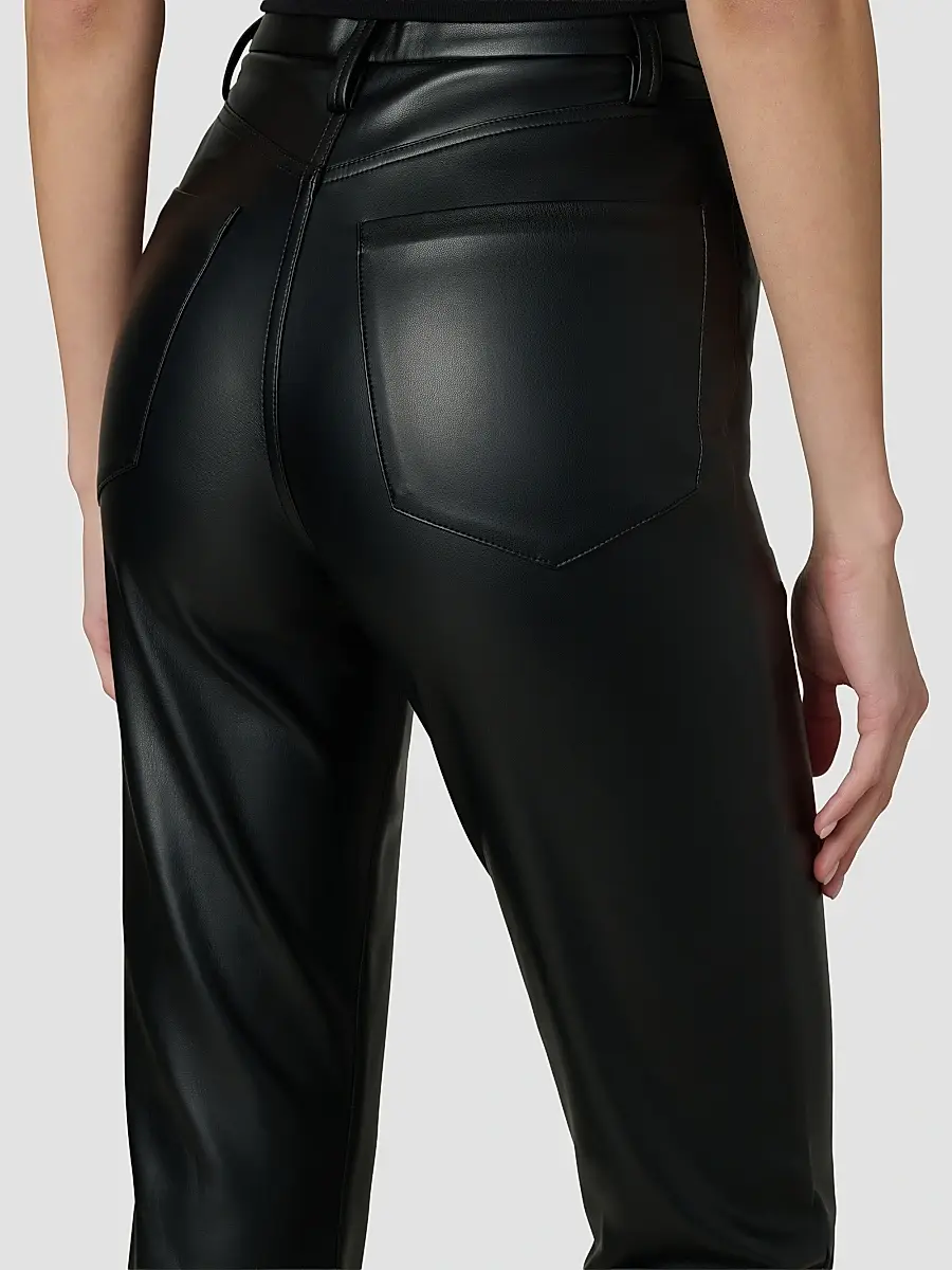 Joe's Jeans Women's The Lyra Slim Faux Leather Pants | Thumbnail 6 Joe's Jeans Women's The Lyra Slim Faux Leather Pants | Thumbnail 6