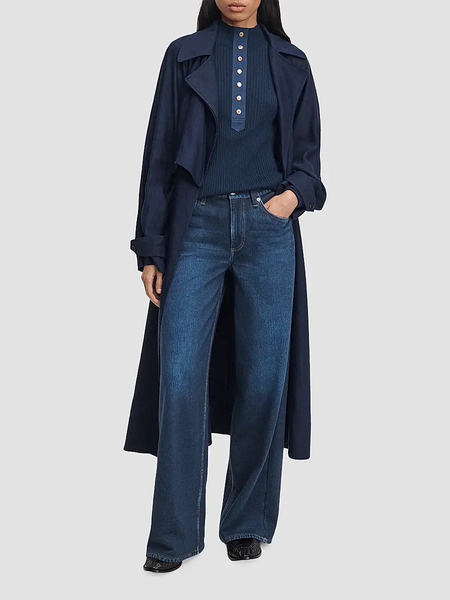 rag & bone Women's rb Miramar Sofie Wide-Leg Jeans | Thumbnail 2 rag & bone Women's rb Miramar Sofie Wide-Leg Jeans | Thumbnail 2