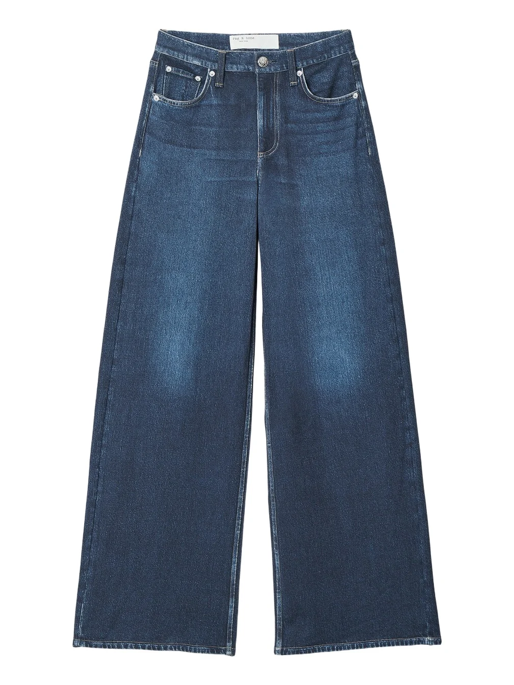 rag & bone Women's rb Miramar Sofie Wide-Leg Jeans