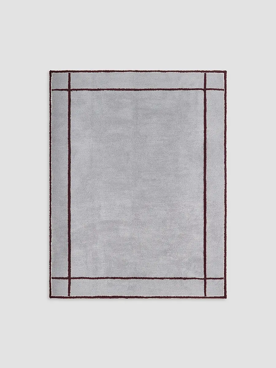 Barefoot Dreams CozyChic Belmar Border Throw Blanket | Thumbnail 2 Barefoot Dreams CozyChic Belmar Border Throw Blanket | Thumbnail 2