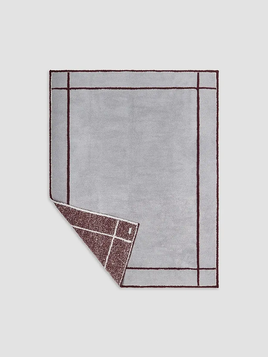 Barefoot Dreams CozyChic Belmar Border Throw Blanket | Thumbnail 3 Barefoot Dreams CozyChic Belmar Border Throw Blanket | Thumbnail 3