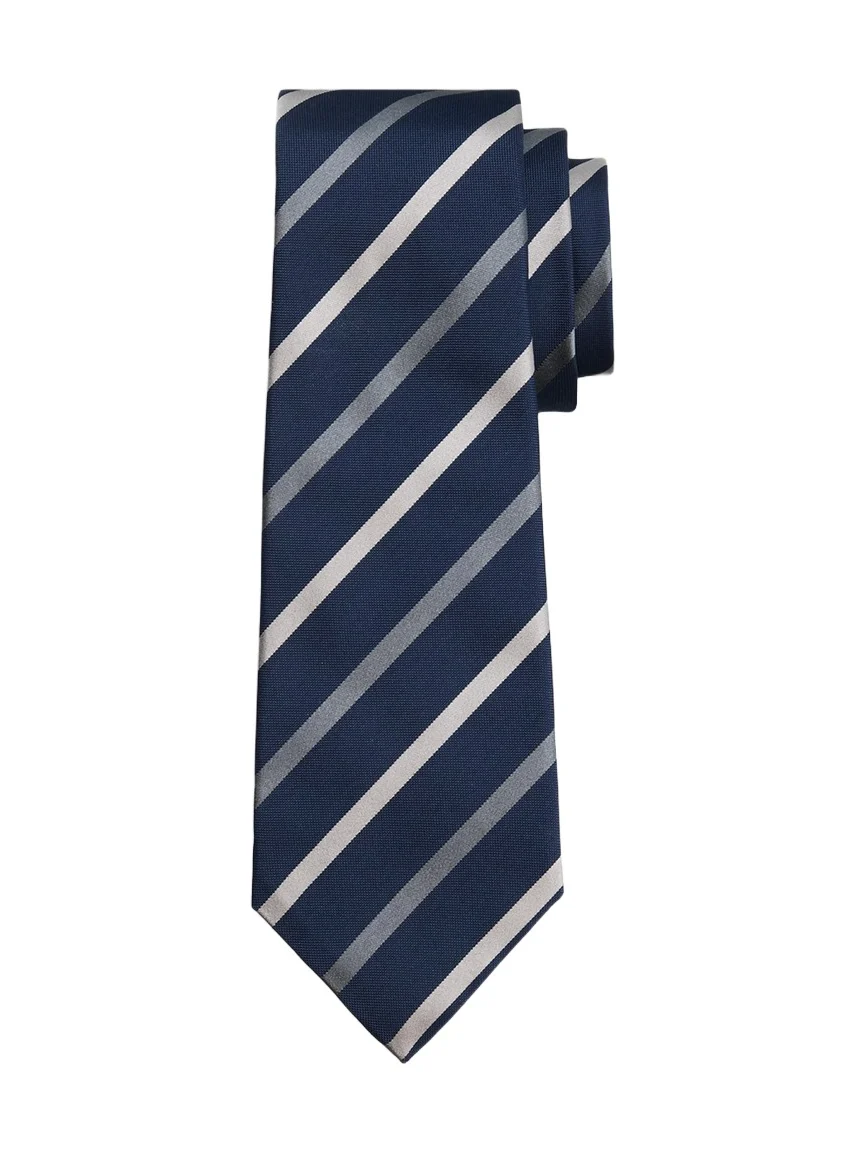 Men's Stripe Silk Twill Tie Men's Stripe Silk Twill Tie
