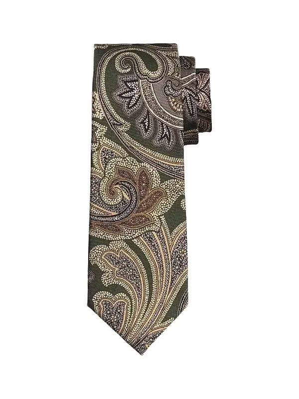 Men's Paisley Silk Tie