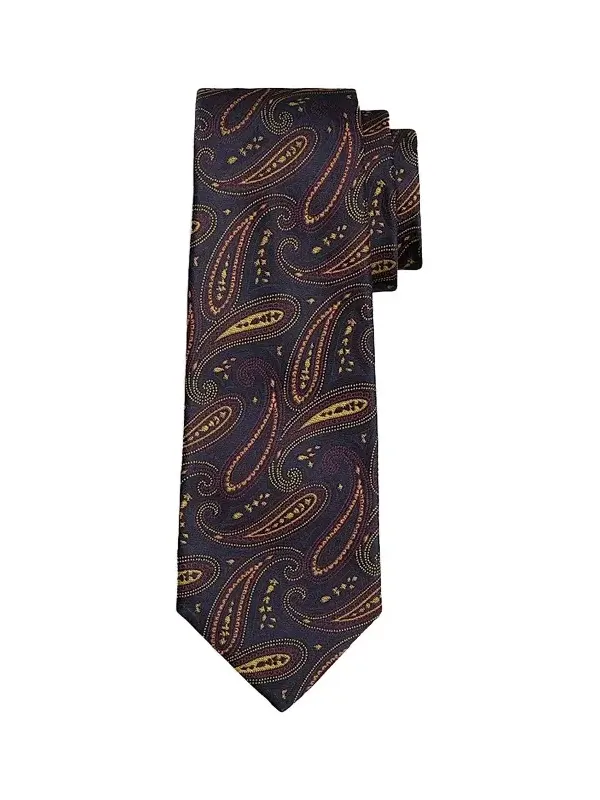 Men's Paisley Silk Tie