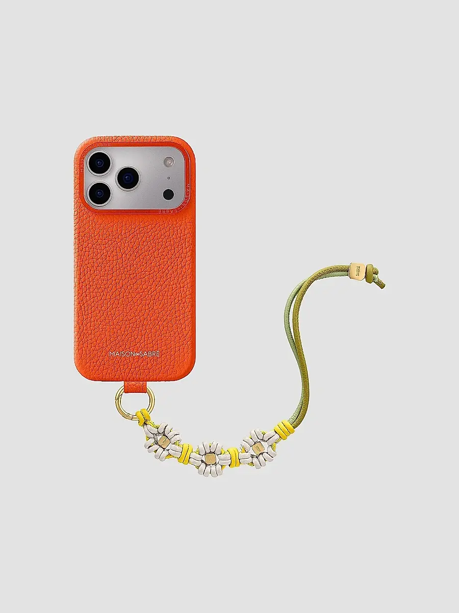 MAISON de SABRÉ Women's Bloom Edition Leather Wristlet Charm | Thumbnail 4 MAISON de SABRÉ Women's Bloom Edition Leather Wristlet Charm | Thumbnail 4