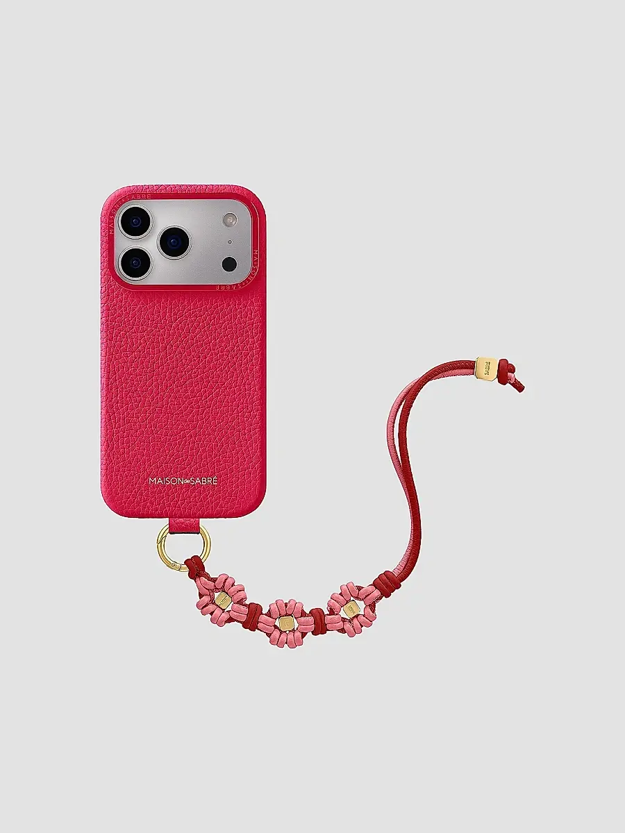 MAISON de SABRÉ Women's Bloom Edition Leather Wristlet Charm | Thumbnail 4 MAISON de SABRÉ Women's Bloom Edition Leather Wristlet Charm | Thumbnail 4