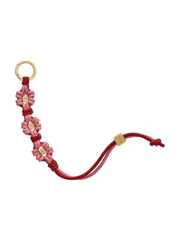 Women's Bloom Edition Leather Wristlet Charm